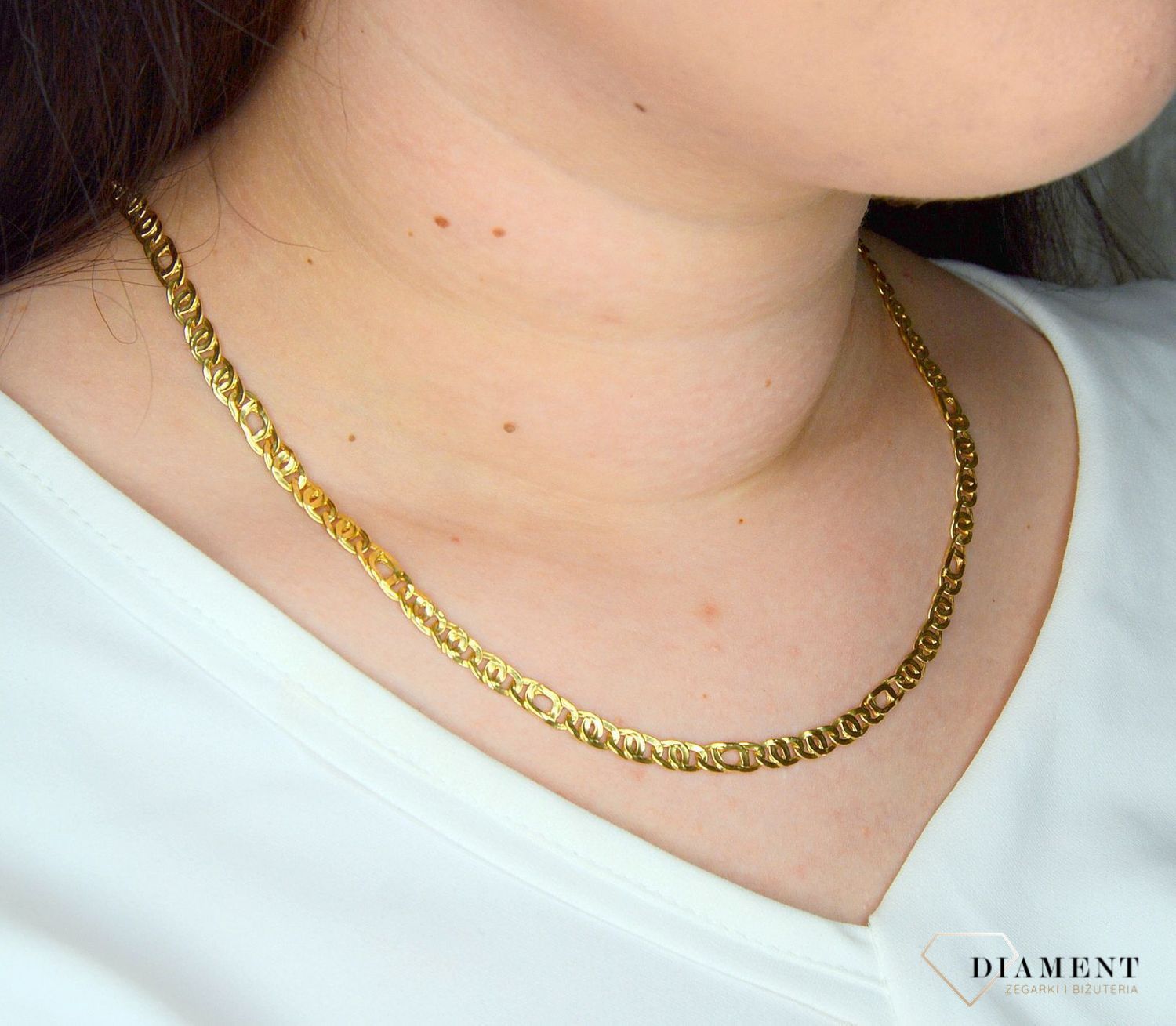 Złoty łańcuszek 585 o szerokości 5,5 mm DIA-LAN-3121-585 5,5mm (1).jpg